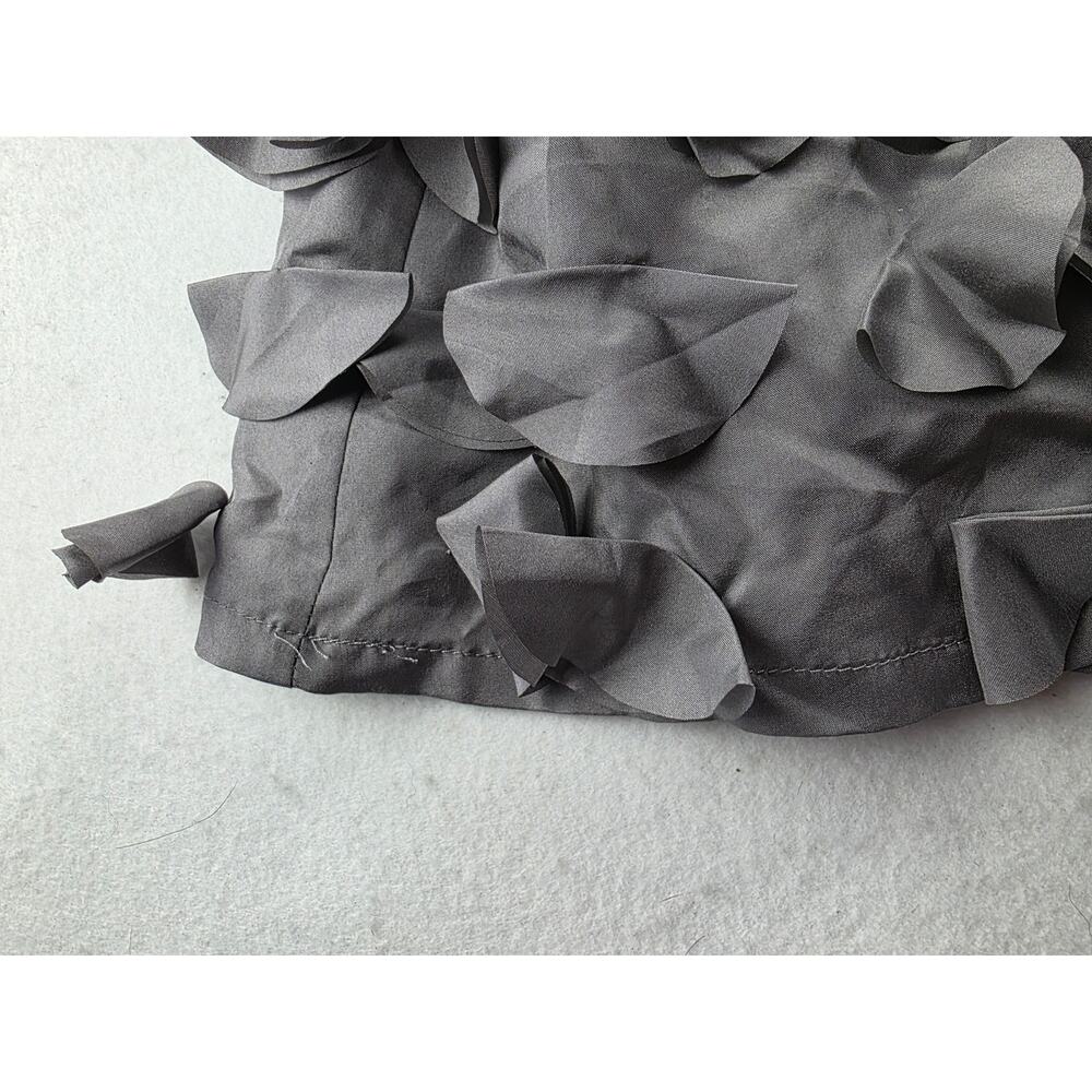 Garnet Hill Silk Textured Skirt Size 14 - Picture 6 of 8